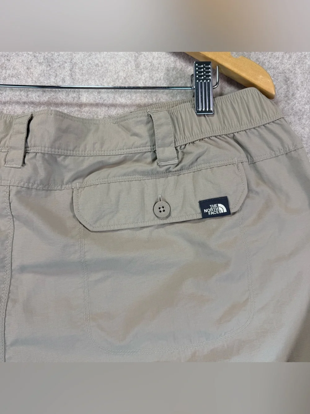 The North Face Men's Tan Ripstop Cargo Utility/Hiking Pants Sz XL IS 34” c.2010